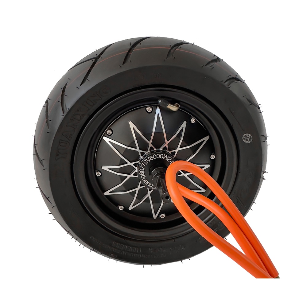 8000W Double Axles Brushless E - 72V 8000W Brushless Hub Motor recension och pris